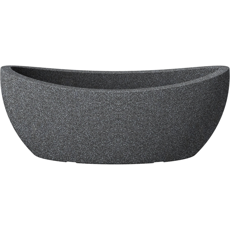 Scheurich Jardiniere Wave Globe in Schwarz-Granit, B/T/H: 58 x 24 x 24 cm - Bild 2