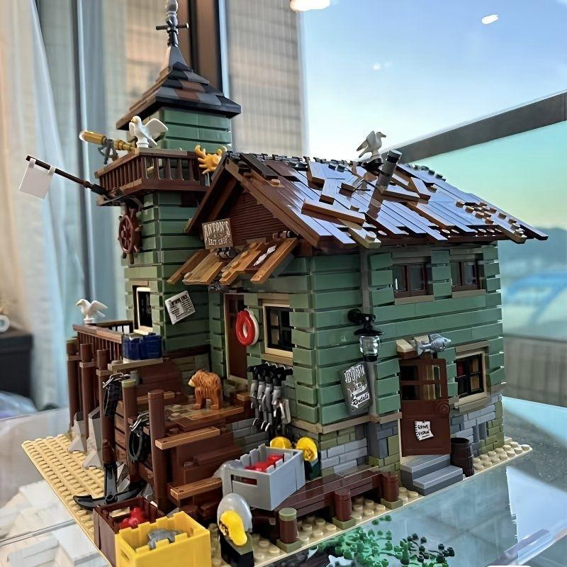 Yiran toy Fischerhütte Bausteine 2614 Teile ab 14 Jahren - Bild 4