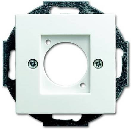Busch-Jaeger Abdeckung für XLR-Dose in Weiß (RAL 9010) - Bild 1