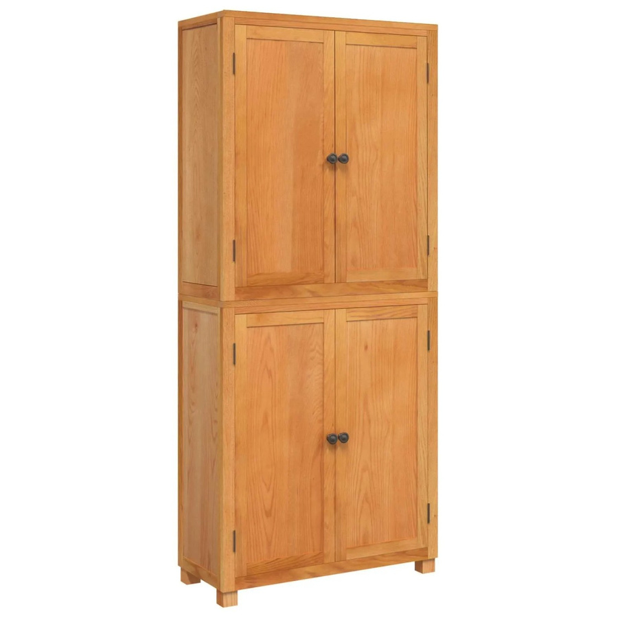 vidaXL Aufbewahrungsmöbel-Set in Braun mit Türen für Wohnzimmer und Schlafzimmer, B/T/H: 185,0 x 80,0 x 35,0 cm - Bild 2