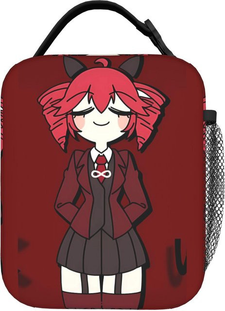 Fancy Style Studio Kasane Teto Manga Brotdose mit Thermofunktion und Reißverschluss in Rot - Bild 1