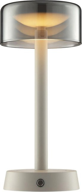 Brilliant LED Tischleuchte Razor dimmbar in Beige - Bild 1