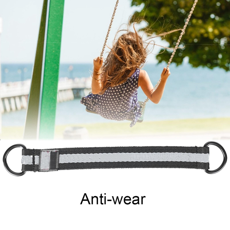 shoemst Kinder Wippe Verbindungsband Schaukelgurt mit D-Ring Schnalle 1 Paar - Bild 4