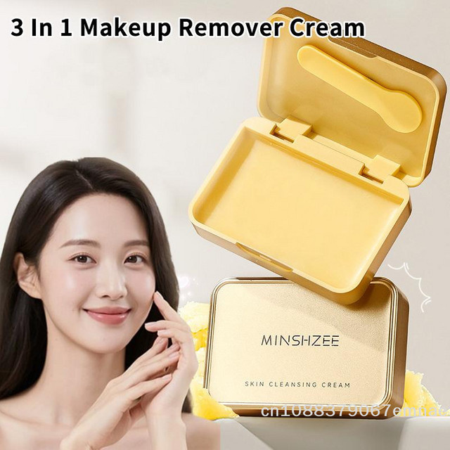 ZYA 3-in-1 Reinigungs- und Make-up-Entfernungscreme, Gesicht, Augen, Lippen, Unisex - Bild 1