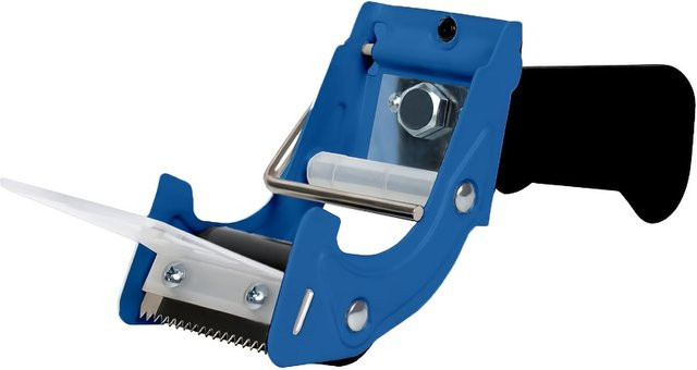 YITAPE Pro Handgehaltener Klebebandspender Blau Ergonomische Manuelle Versiegelungsmaschine für Schnelles Kartonieren und Verpacken - Bild 1