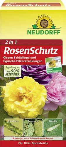 Neudorff 2 in 1 Rosenschutz zur Bekämpfung von Schädlingen und Pilzkrankheiten bei Rosen - Bild 1