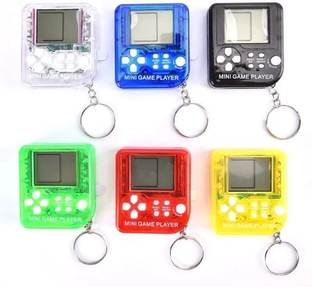 LENNIK Pocket Mini Classic Game Machine, Handheld Retro Videospiel, Weiß - Bild 1