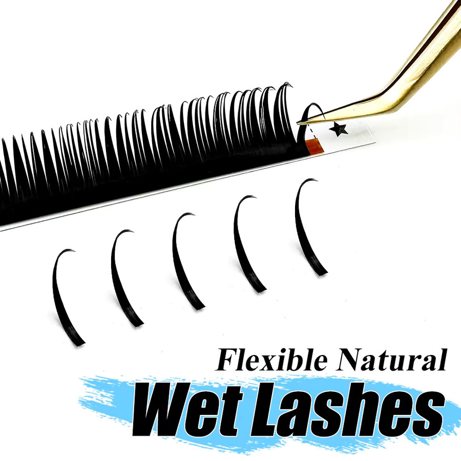 Abonnie Wet Lashes Spike-Wimpern, Black, Unisex, Glänzend - Bild 2