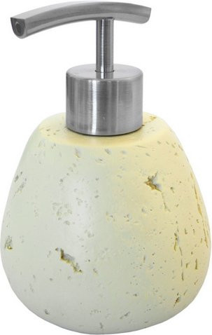 Sanilo Seifenspender Rock mit Pumpe in Weiss - Bild 1
