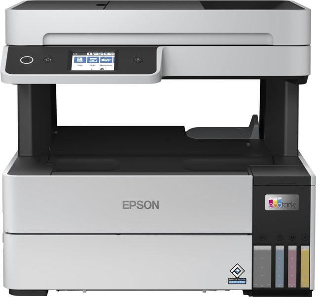 Epson EcoTank ET-5150 Tintenstrahl-Multifunktionsdrucker mit Drucken, Scannen und Kopieren in Schwarz, Grau und Weiß via WLAN und LAN - Bild 1