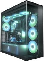 ARCTIC Xtender VG Mirror Black Design E-ATX Tower-Gehäuse in Schwarz - Bild 1