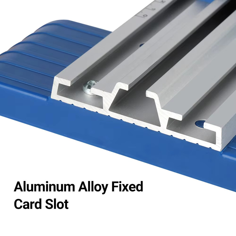 KKMOON Multifunktionale Kreissäge Zaunführung für die Holzbearbeitung in Blau aus Aluminiumlegierung und Kunststoff mit einer Führungslänge von 0-65 cm - Bild 4