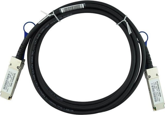 BlueOptics InfiniBand-Kabel QSFP28-DAC-0.5M-MV-BL Orange - Bild 1