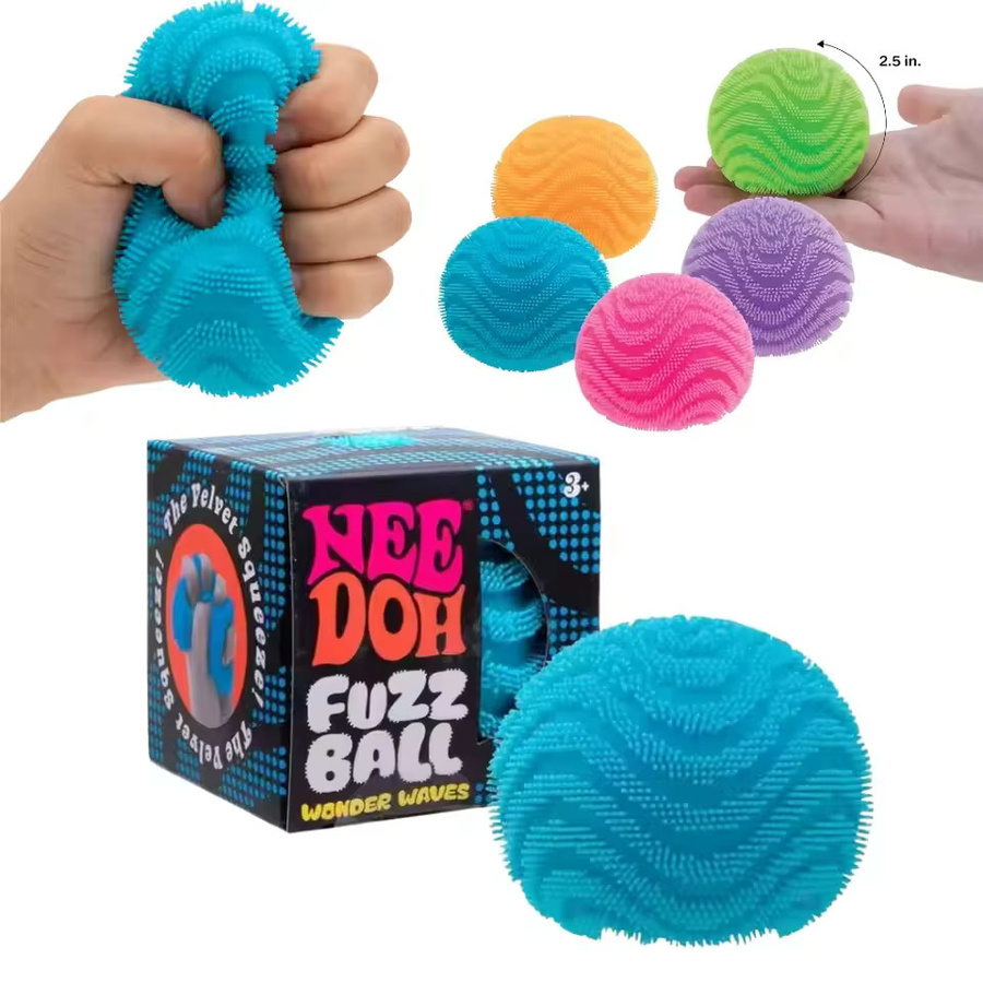 NeeDoh Fuzz Ball Blind Box Serie, Stressball, weich - Bild 2