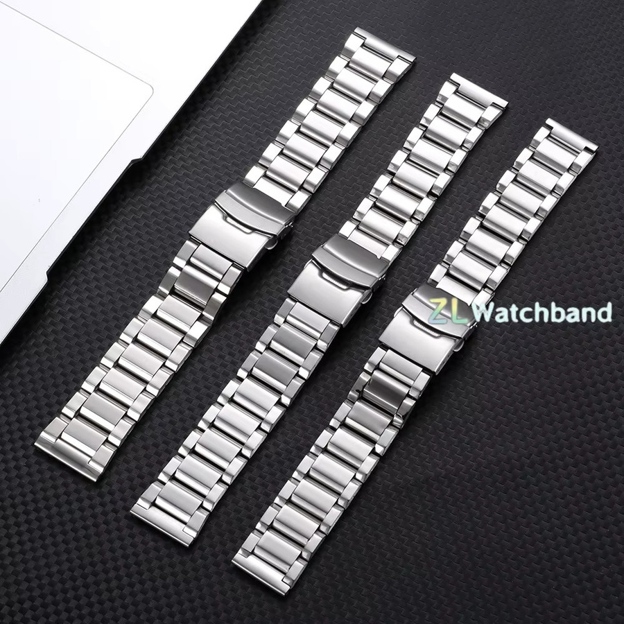 Seiko Uhrenarmband Edelstahl, Silber, Unisex - Bild 4