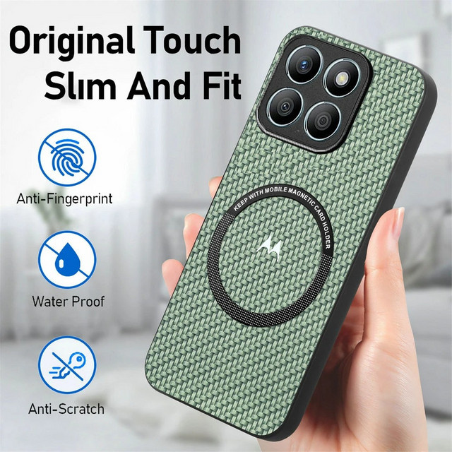 Retro Business Geflochtenes Leder Magnetisches Etui für Motorola Moto Signature Edge 70 Ultra Fusion+ 60 Neo Pro 50 G87/77/67/17 Power Cover in Blau oder Grün - Bild 1