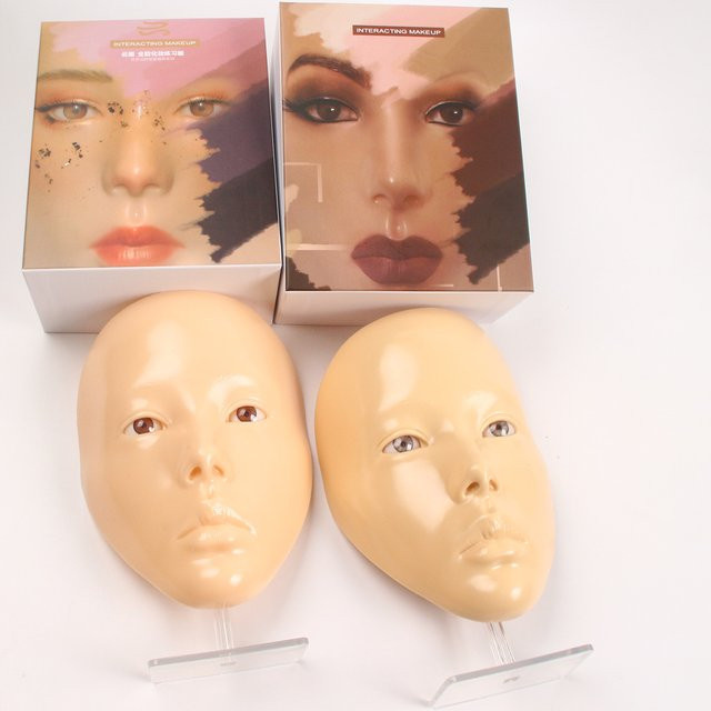 Mona Makeup Board Silikon-Übungspad, Unisex - Bild 1
