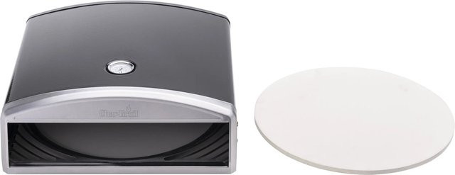 Char-Broil Pizzaofen Aufsatz für Gasgrills mit Pizzastein in Schwarz, B/T/H: 42,2 x 41,0 x 14,5 cm - Bild 1