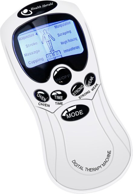 Raiuleko Elektrostimulator TENS EMS, Weiß, Unisex - Bild 1
