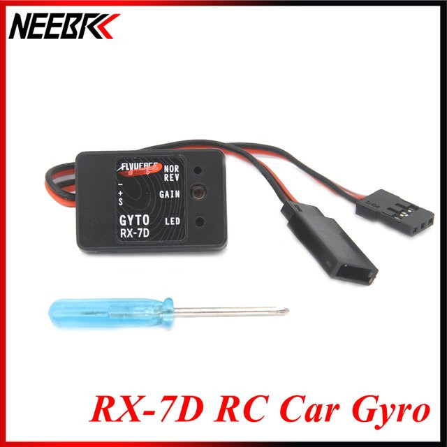 NEEBRC RX-7D Mini Gyro DC, Gyroskop für RC Auto Drift Racing Fahrzeug Boot, Digital/Analog Universal Empfänger Sender - Bild 1