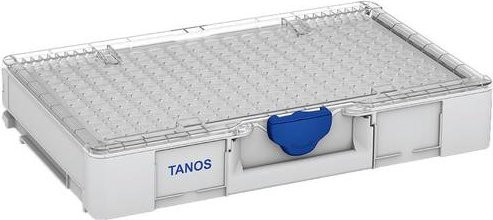 Tanos Systainer³ Organizer L 89 83000011 Transportkiste aus Kunststoff und Polycarbonat in Transparent/Weiß, B/H/T: 50,8 x 8,2 x 29,6 cm - Bild 1