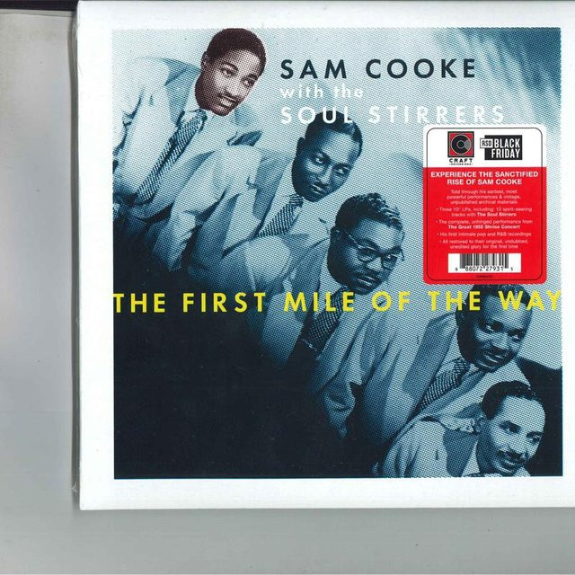 Sam Cooke & The Soul Stirrers - The First Mile Of The Way - 10 Zoll Vinyl Single - Soul/Funk - Craft Recordings - Grau - Bild 1