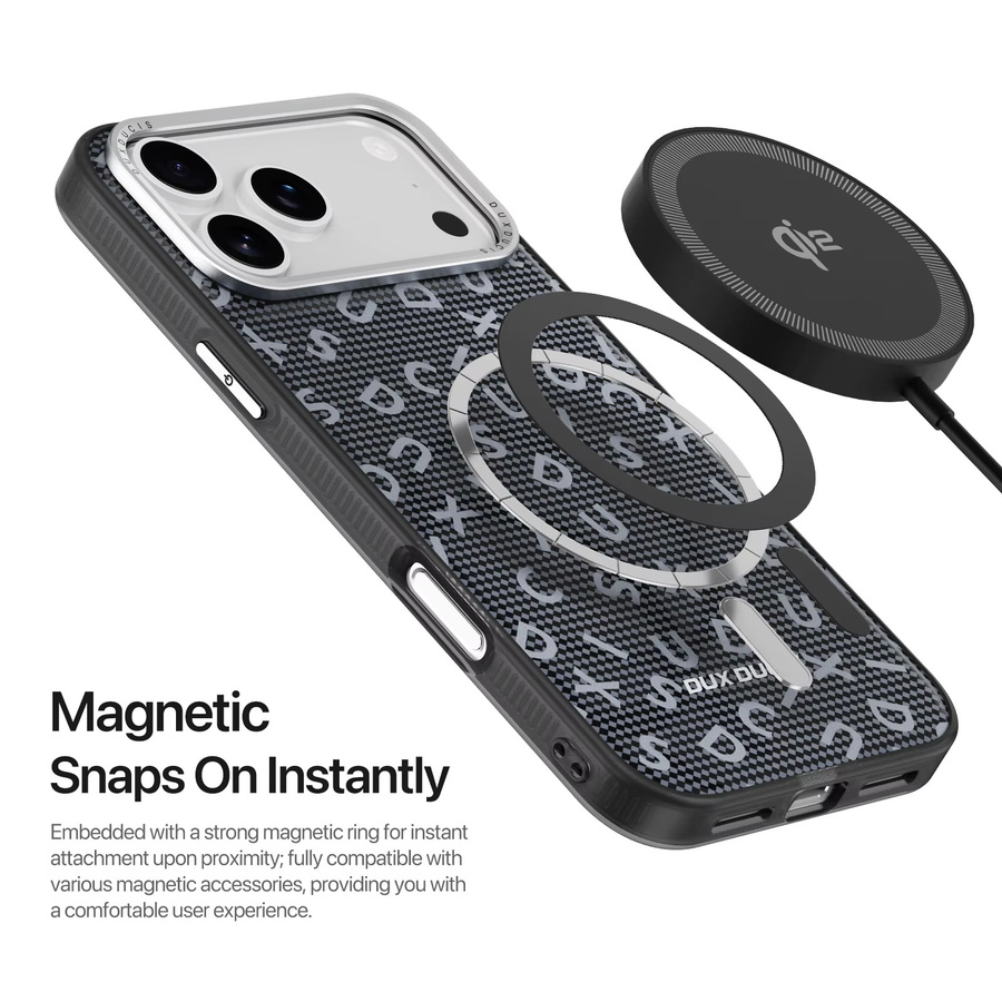 DUX DUCIS magnetische stoßfeste Handyhülle für iPhone 17 Air und iPhone 17 Pro Max mit Ganzkörperschutz in Multicolor - Bild 2