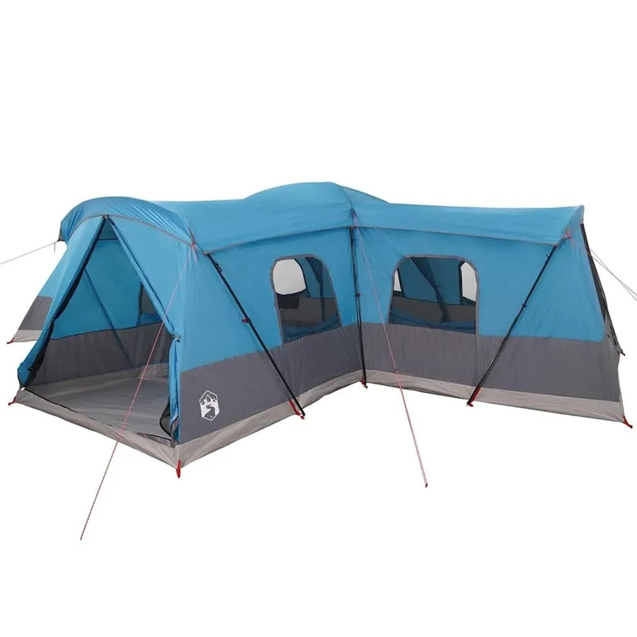 vidaXL Zelt Blau aus 185T Polyester mit PU-Beschichtung B/T/H: 680 x 510 x 210 cm - Bild 2