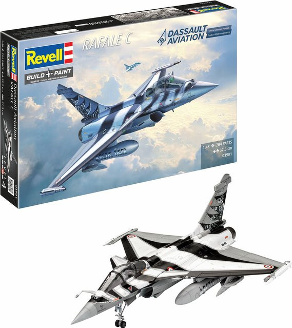 Revell Dassault Aviation Rafale C, Modellfahrzeug, 1:48, ab 12 Jahre - Bild 1