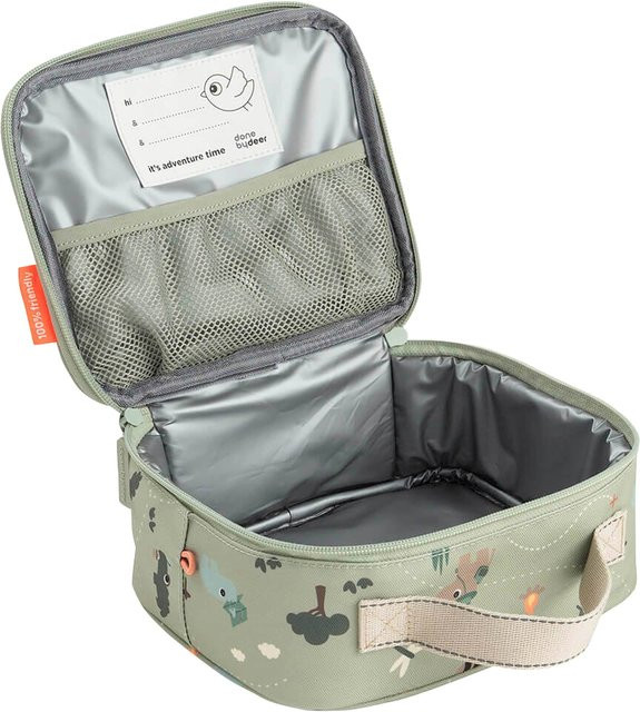 Done By Deer Thermotasche Tiny Trail in Green mit 2,8 l Volumen - Bild 1