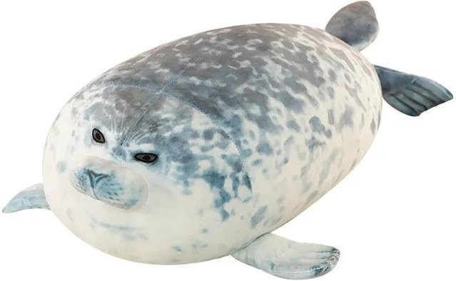 Angry Blob Seal Kissen Seelöwe Puppe Plüsch Stofftier, 60cm, ab 3 Jahre - Bild 1