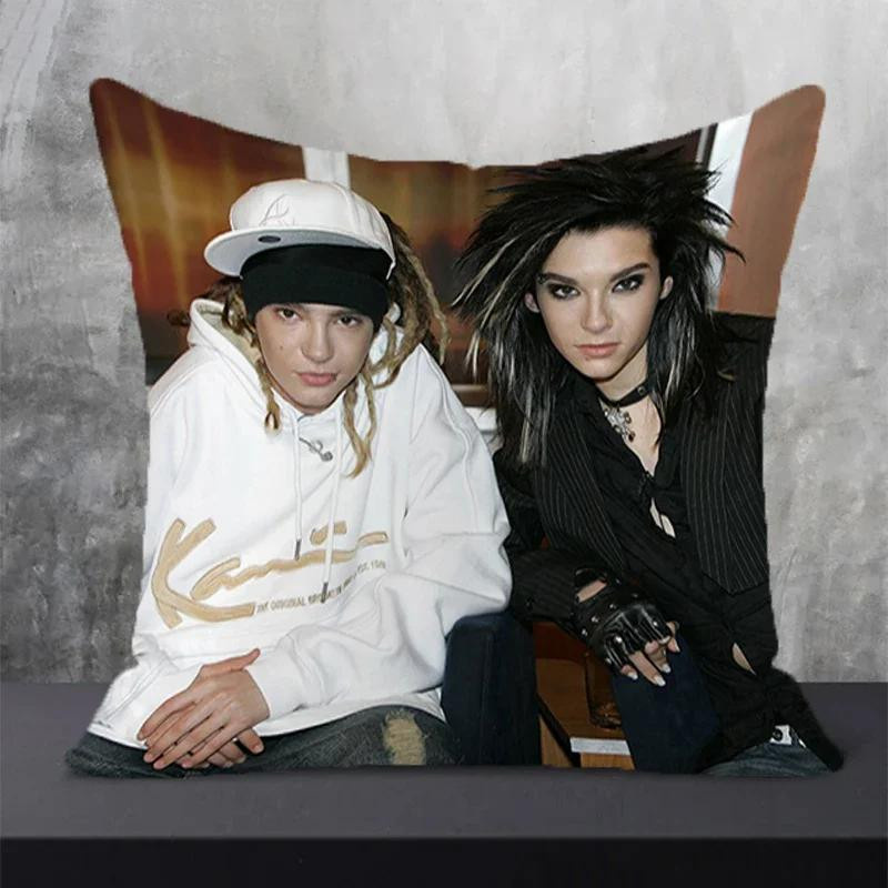 Dekorative Tokio Hotel Kissenbezüge von JMG Clothing, quadratisch, mehrfarbig, B/B: 50 x 50 cm - Bild 2
