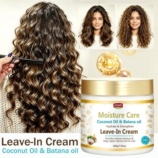 GSWP 2-in-1 Leave-In-Conditioner mit Kokosnussöl und Batana-Öl, 208 ml - Bild 1