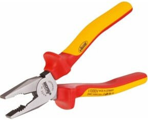 Vigour VDE Kombizange V2628 in Rot, Gesamtlänge: 180 mm - Bild 1