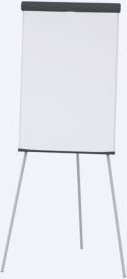 MAUL Flipchart MAULstandard Whiteboard mit Dreibein-Gestell, Weiß, B: 66,0 cm, H: 97,0 cm - Bild 1