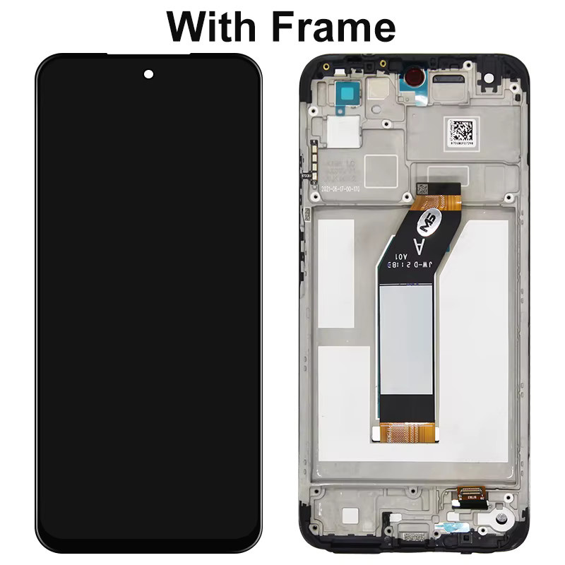 Xiaomi Redmi 10 Power LCD Display Ersatz mit Touchscreen Sensor Digitizer Montage in Schwarz, 6.7 Zoll IPS Display - Bild 3