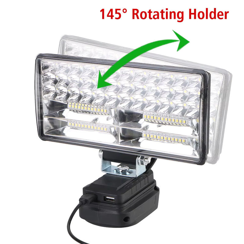 Makita LED Arbeitsleuchte und Campinglampe für 18 V Li-Batterien in Schwarz, Durchmesser: 20,32 cm - Bild 4