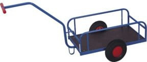 VARIOfit Handwagen ohne Bordwand mit Luftbereifung aus Stahl, B/T: 78,5 x 43,5 cm - Bild 1