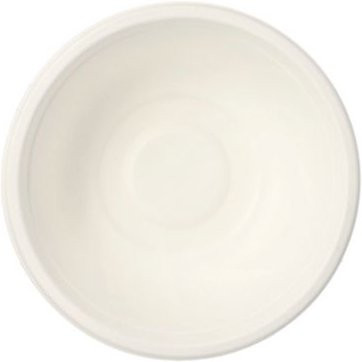 Papstar Einweg-Suppenschale aus Zuckerrohr-Bagasse in Weiß, 500 ml, Ø 15,5 cm, mikrowellengeeignet, 50er Pack - Bild 1