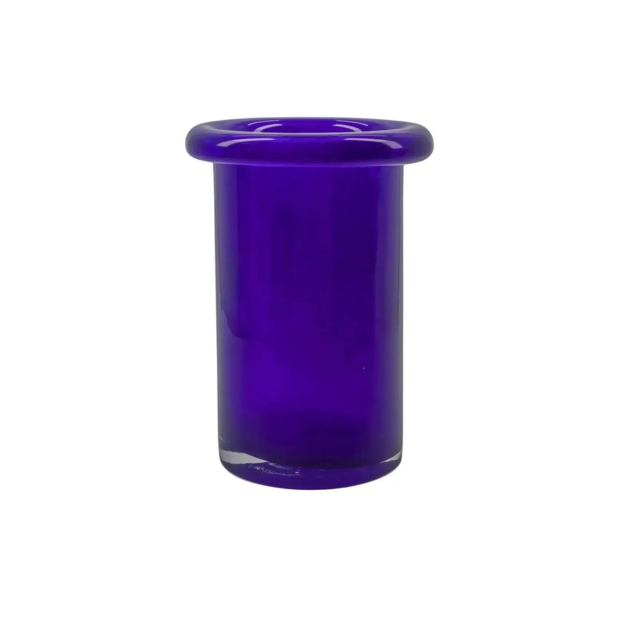 House Doctor Vase Buck aus Glas in Blau, Höhe: 23 cm - Bild 1
