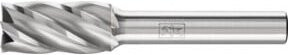 PFERD Hochleistungsfrässtift ALU Zylinder ZYAS in Silber, Durchmesser: 12 mm, Länge: 25 mm, Schaft-Durchmesser: 8 mm - Bild 1