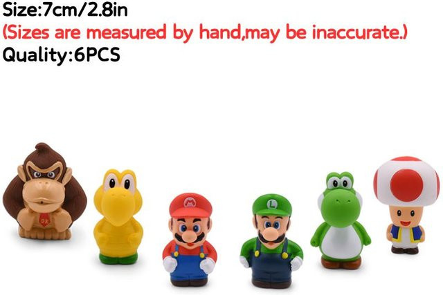 Fashnics Super Mario Figuren, 3-48 Stück/Set, ab 3 Jahren - Bild 1
