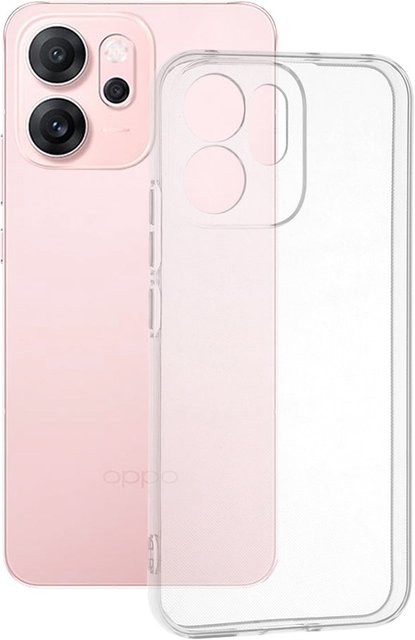 Techsuit Schutzhülle für Oppo Reno14 FS 5G und Reno14 F, Transparent - Bild 1