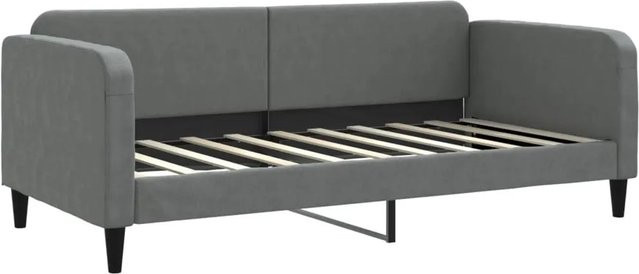 vidaXL Tagesbett in Dunkelgrau mit Stoffbezug B/T/H: 190 x 90 x 75 cm - Bild 1