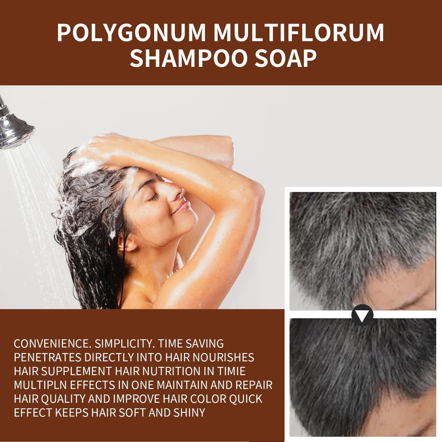 Liuxinyu Haarverdunkelungs-Shampoo, Damen, alle Haartypen - Bild 5