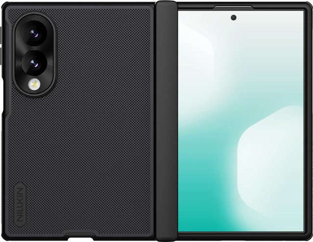 NILLKIN Magnetische Schutzhülle für Samsung Galaxy Z Fold 8 mit Rebound Scharnierschutz, Schwarz - Bild 1