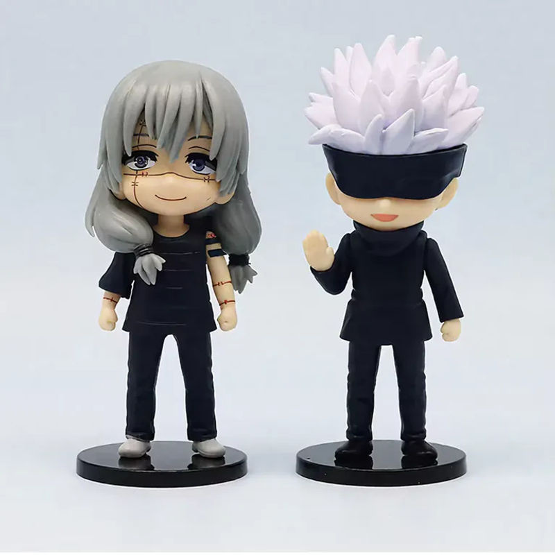 Bandai Jujutsu Kaisen Q-Version Sammelfiguren aus Kunststoff, mehrfarbig, Höhe: 9 cm - Bild 5