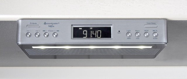 Soundmaster UR2045SI Küchenradio mit DAB+, UKW und Bluetooth in Silber - Bild 1
