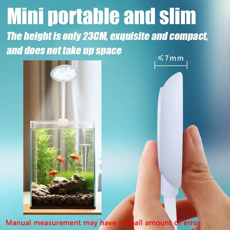 Findixpet LED Aquarium Clip-Licht mit Farbwechsel und Spritzwasserschutz für Wasserpflanzen - Bild 4