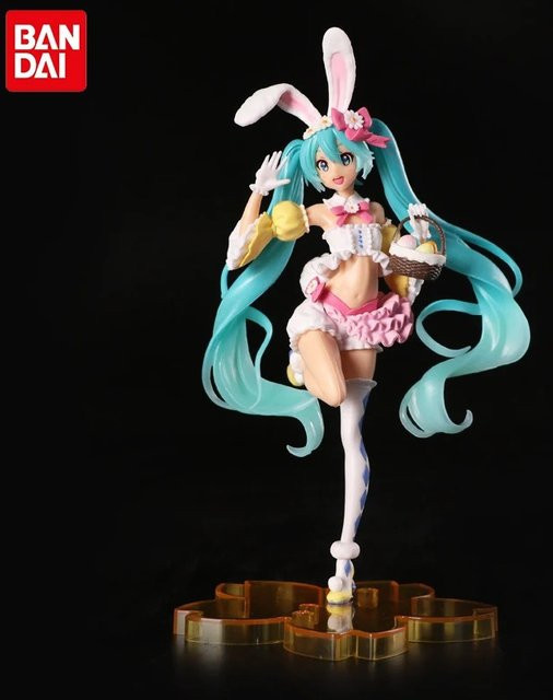 Bandai Hatsune Miku Actionfigur, Kawaii PVC-Modell, 21cm - Bild 1